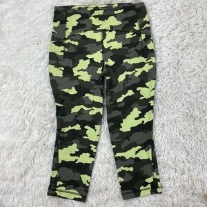 Lululemon Swift Speed High-Rise Crop 21" Heritage 365 Camo Crispin Green Multi